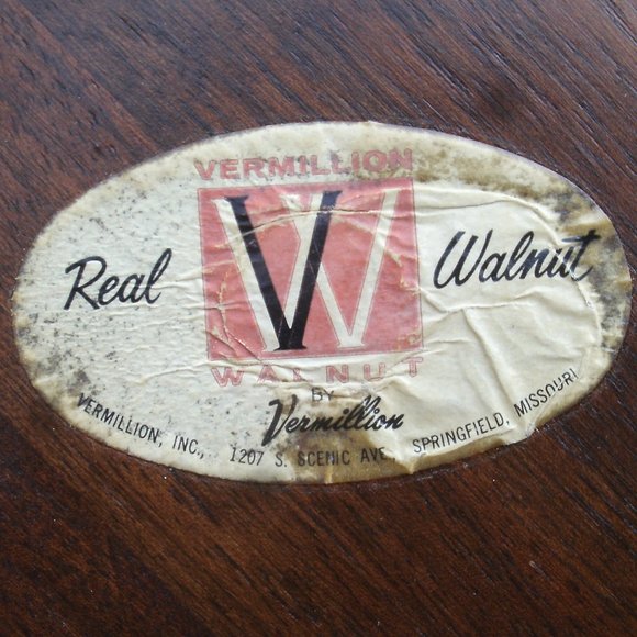 Vintage Vermillion Handcrafted Walnut Wood Bowls Set of 4 - Picture 14 of 16